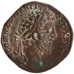 Sestertius - Commodus FOR RED P M TR P XIII IMP VIII COS V P P S C, Fortuna