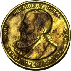 Token - President Coin 23 - Benjamin Harrison