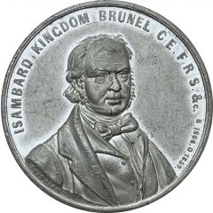 Medal - Death of Isambard Kingdom Brunel