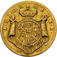 1 Ducat - Lothair Francis of Schönborn Peace treaty of Ryswick