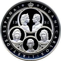 10 000 Pesetas - Juan Carlos I Discoverers and Liberators