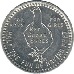 5 Cents - Red Goose Shoes Small Lettering