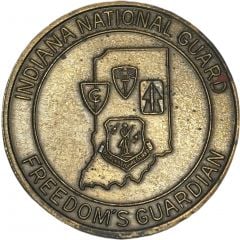 Challenge Coin - Indiana National Guard