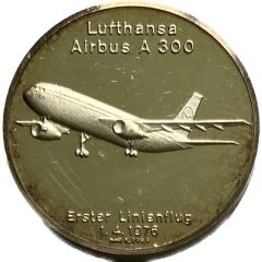 Medal - Airbus A300 Lufthansa