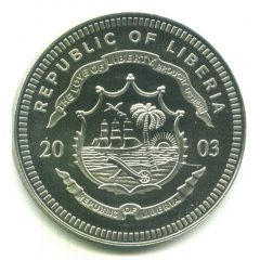 5 Dollars Memorializing Columbia Space Shuttle