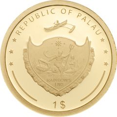 1 Dollar Four-Leaf Clover