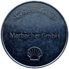 Token - Marbacher GmbH Shell; Marbach am Neckar