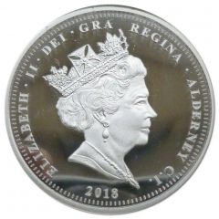2 Pounds - Elizabeth II 65th Ann. Coronation, Silver Proof