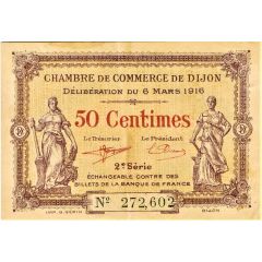 50 Centimes - Chambre de Commerce de Dijon 21