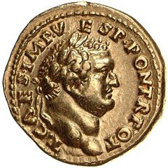 Aureus - Vespasian NEP RED, Concordia