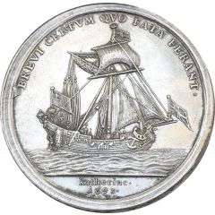 Medal - Return of the two princes from England to Saxe-Gotha-Altenburg