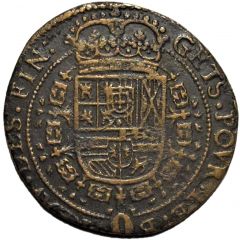Token - Charles II Bureau des Finances, `Eternus Coronata Manebunt`