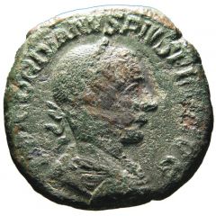 Sestertius - Gordian III P M TR P III COS P P S C