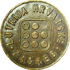 Token - Lutrija Hrvatske Zagreb