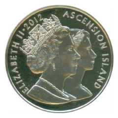 2 Pounds - Elizabeth II Nursing Prince Charles, Silver Proof Issue