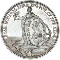 Award - George III Davison`s Medal, silver
