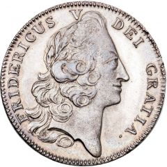 1 Krone - Frederik V Type 4