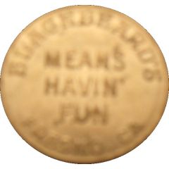 Token - Blackbeard`s Pepsi Fresno, California