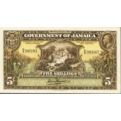 5 Shillings - George V