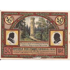 50 Pfennig Goethe Series - Goethehäuschen