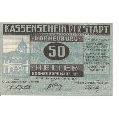 50 Heller Korneuburg