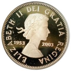 25 Cents - Elizabeth II Golden Jubilee, Silver