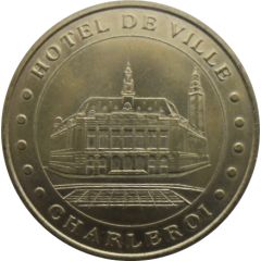 Monnaie de Paris Tourist Token - Charleroi Hotel de Ville