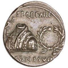 Denarius - Augustus CAESARI AVGVSTO