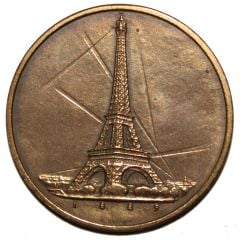 Foire de Paris - Souvenir d`une visite au stand de la monnaie