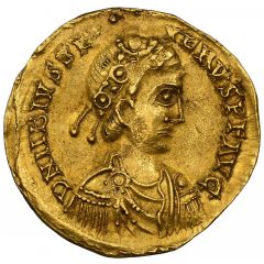 Solidus - Libius Severus VICTORIA AVGGG, Ravenna