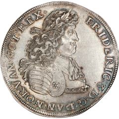 1 Speciedaler - Frederik III Type XX