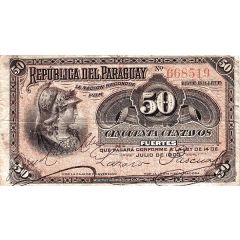 50 Centavos Fuertes Caja de Conversión