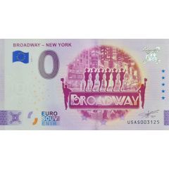 0 Euro - Broadway - New York