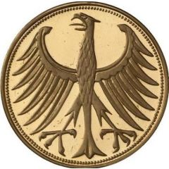5 Deutsche Mark Pattern
