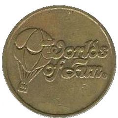 Game Token - Worlds of Fun