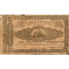 100 Pesos La Provincia de Buenos Ayres