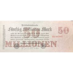 50 000 000 Mark Reichsbanknote