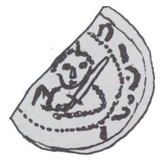 Denier Bracteate - Mieszko III the Old Gniezno or Kalisz mint