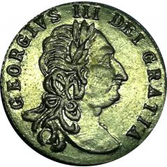 Spade Half Guinea Gaming Token - George III In memory of the good old days