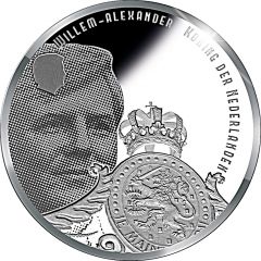 5 Euros - Willem-Alexander Wadden Sea, Silver, Coloured, Germany