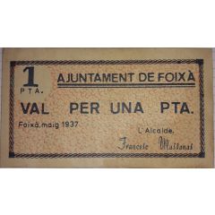 1 Peseta Foixà