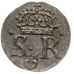 Szeląg koronny - Sigismund III Vasa Kraków mint