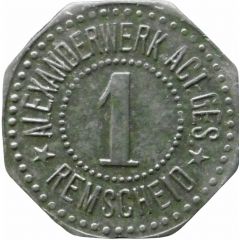 1 Pfennig - Remscheid Alexanderwerk Act. Ges.
