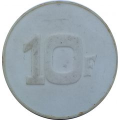 Jeton de chariot - 10 F