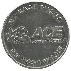 Game Token - Ace Bowling Center Montgomery, Alabama