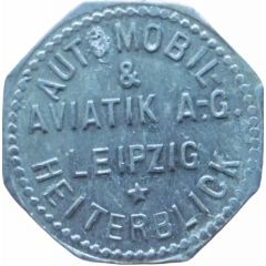 5 Pfennig - Leipzig Automobil and Aviatik A.G. Heiterblick