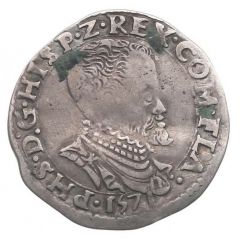 ¹⁄10 Daalder `¹⁄10 Philipsdaalder` - Philip II