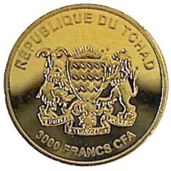 3000 Francs CFA Statue of Liberty