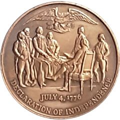 Token - American Bicentennial Declaration of Independence