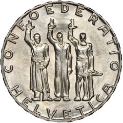 5 Francs Anniversary of the Confederation